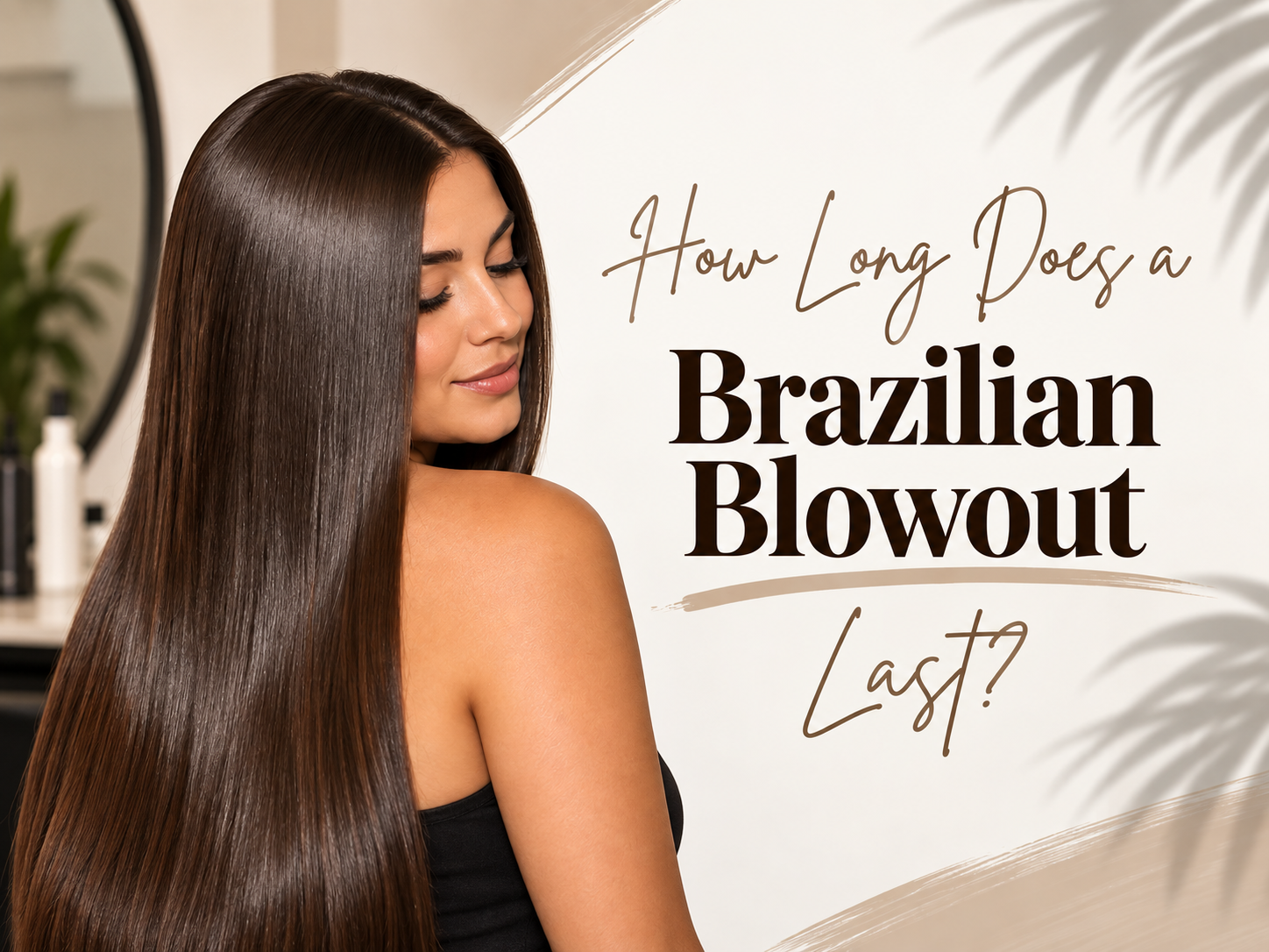 how long does a Brazilian Blowout last